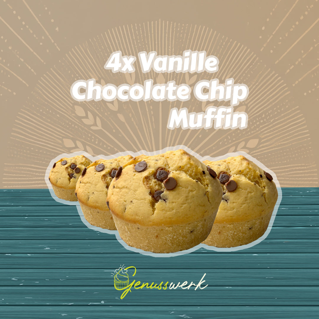 Vanille Chocolate-Chip Protein Muffin
