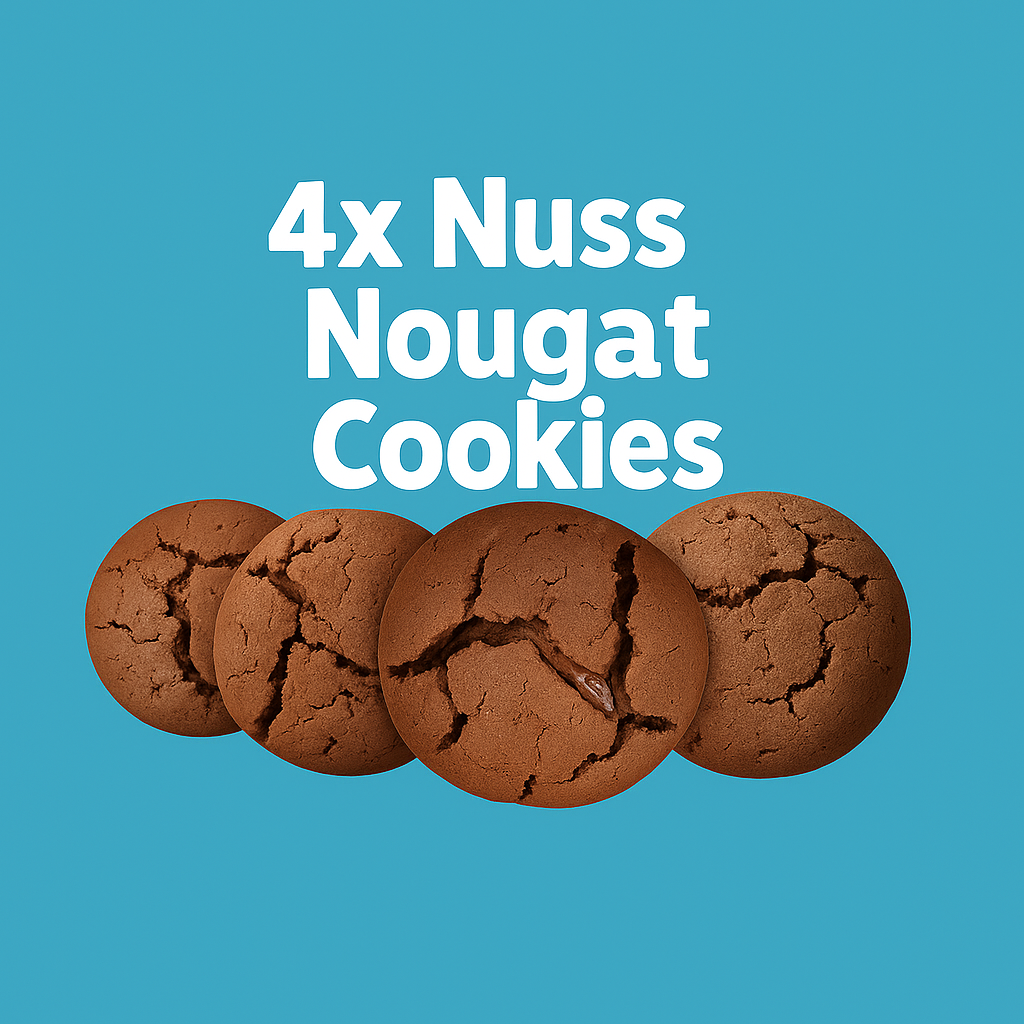 Nuss-Nougat Cookie – Der proteinreiche Schokogenuss ohne Reue!