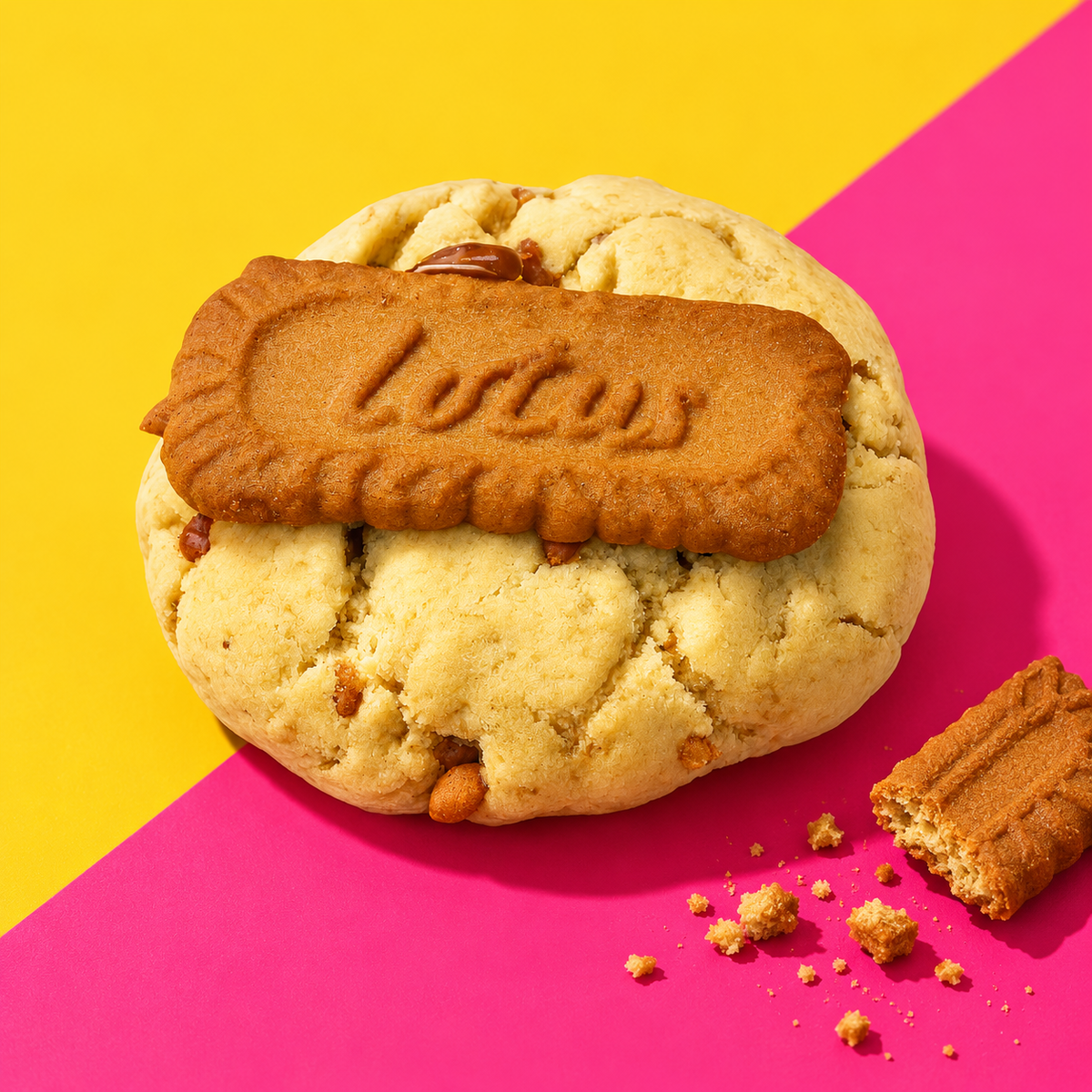 Lotus Love Crumbl Cookie von genusswerk.ME