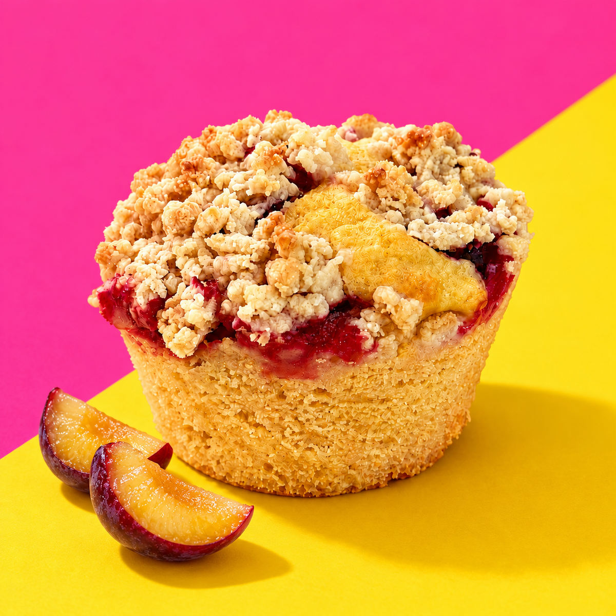 Pflaumen Quark Streusel Muffin von genusswerk.ME
