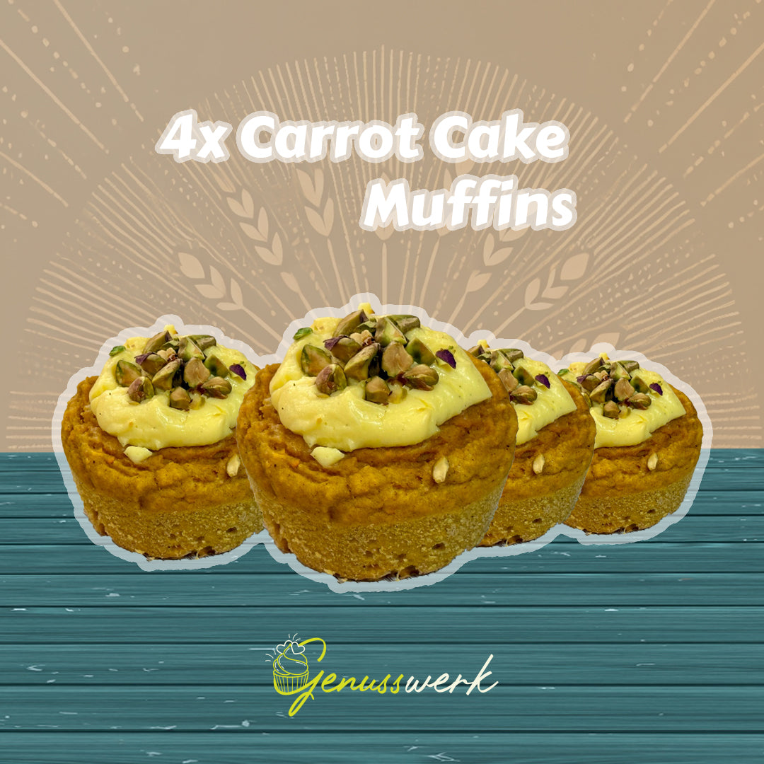 Carrot Cake Muffin – Saftig, Würzig & Proteinreich!