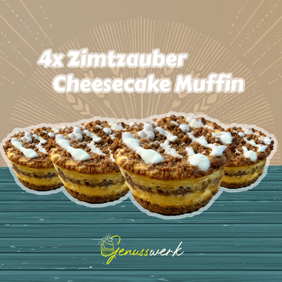 Zimtzauber Cheesecake Muffin