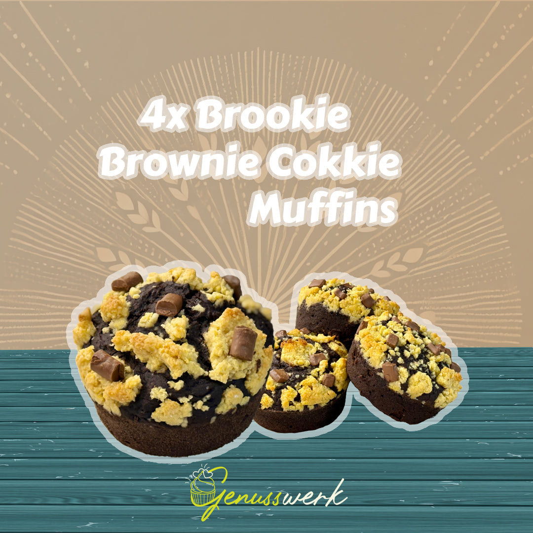 Brookie Muffin – der unwiderstehliche Mix aus Brownie und Cookie