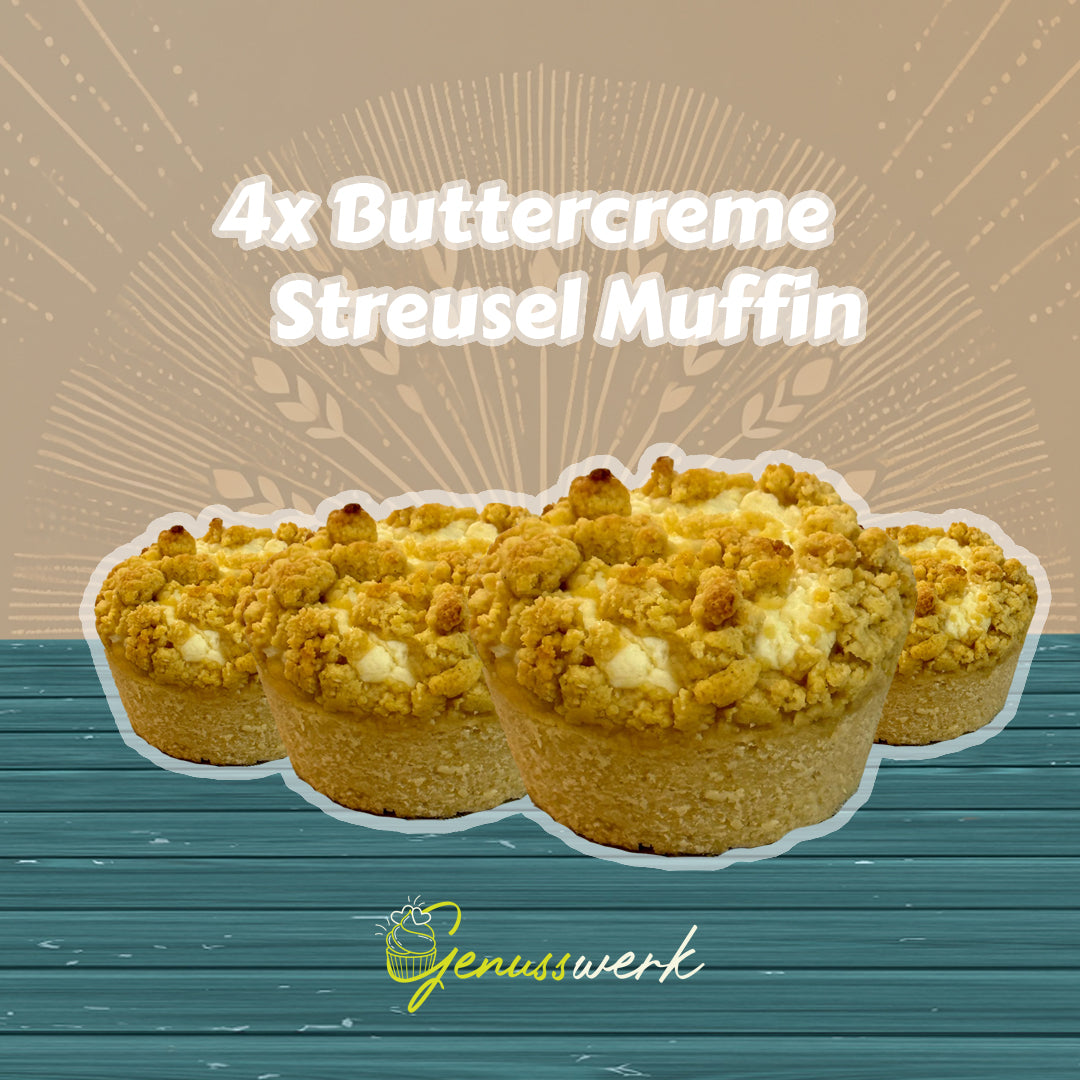 Buttercreme Streusel Muffin