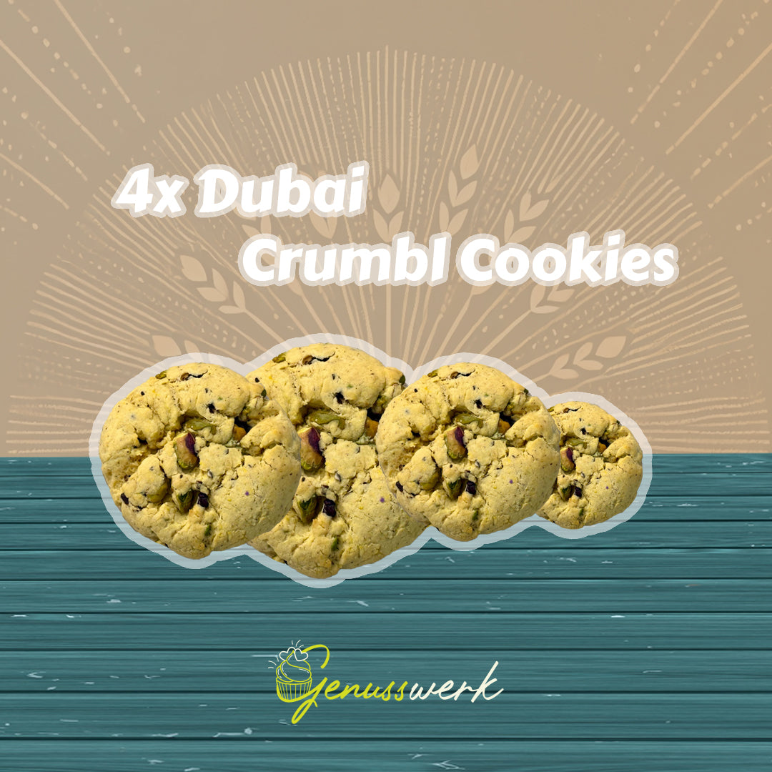 Dubai Crumbl Cookie – exotisch, pistazisch und proteinreich