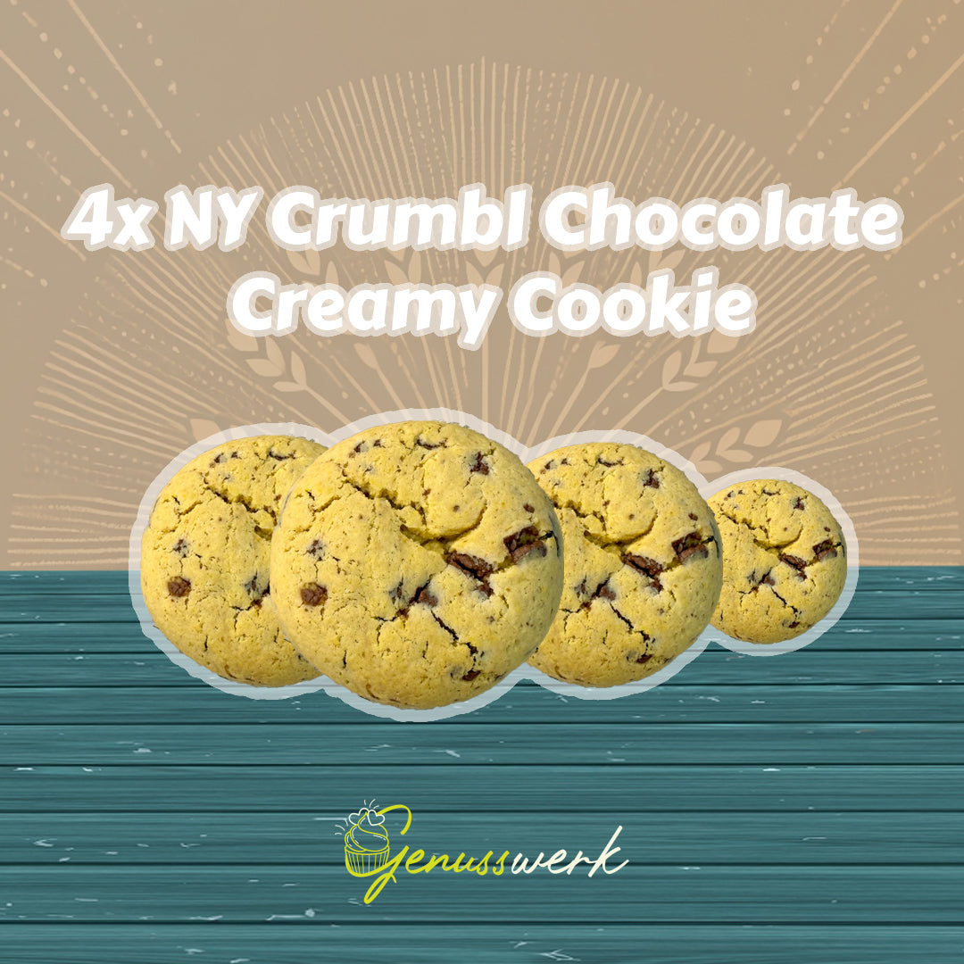 NY Crumbl Chocolate Creamy Cookie