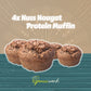 Nuss-Nougat Protein Muffin – Der gesunde Schoko-Nuss Genuss