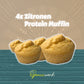 Zitronen Protein Muffin – Frisch & Kalorienarm mit extra Protein