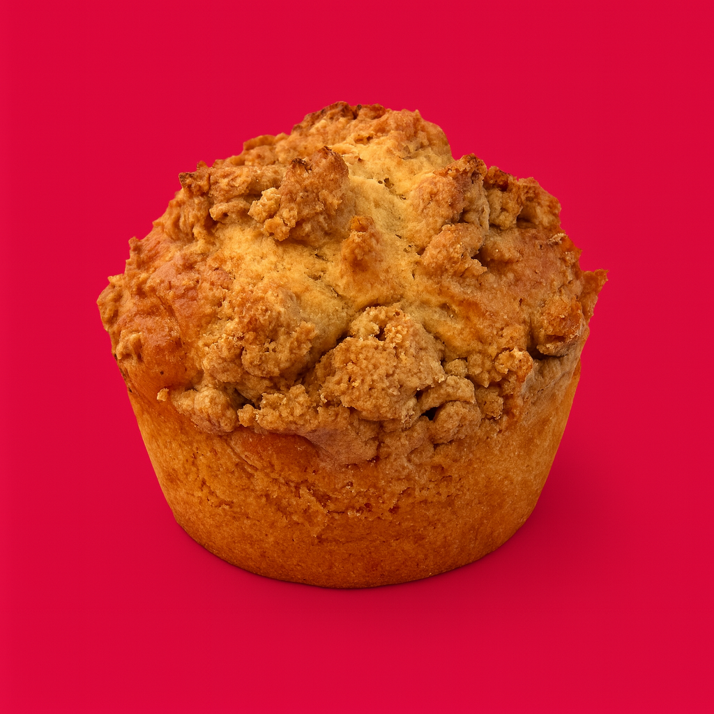 Cinnamon Crumbl Banana Bread Protein Muffin