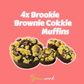 Brookie Muffin – der unwiderstehliche Mix aus Brownie und Cookie