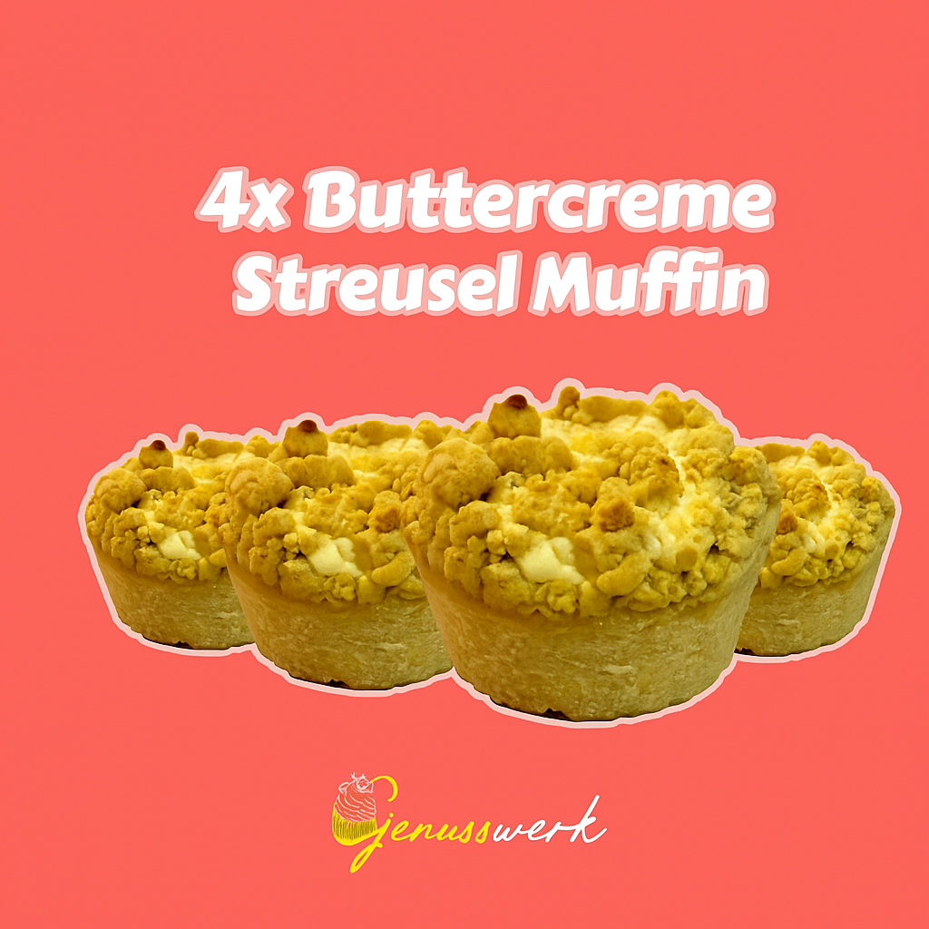 Buttercreme Streusel Muffin