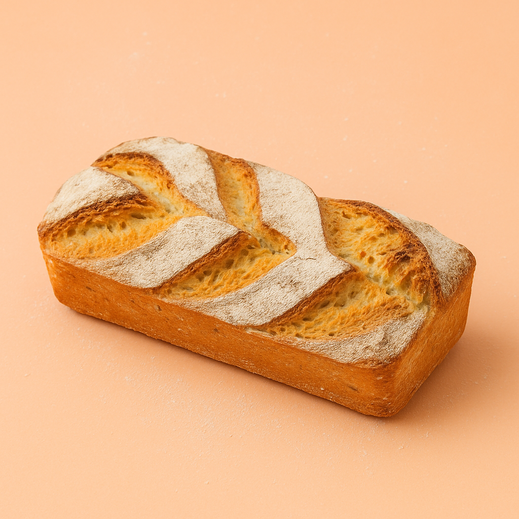 Frischkäse Krustenglück – Unser krachfrisches Eiweißbrot mit goldener Seele