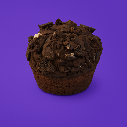Dark Schoko Crumbl - Creamy Core Muffin