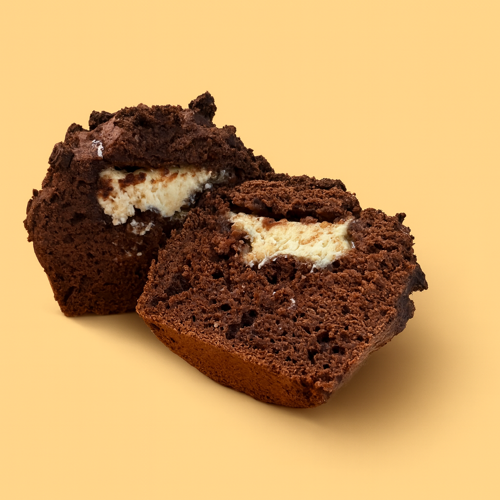 Dark Schoko Crumbl - Creamy Core Muffin