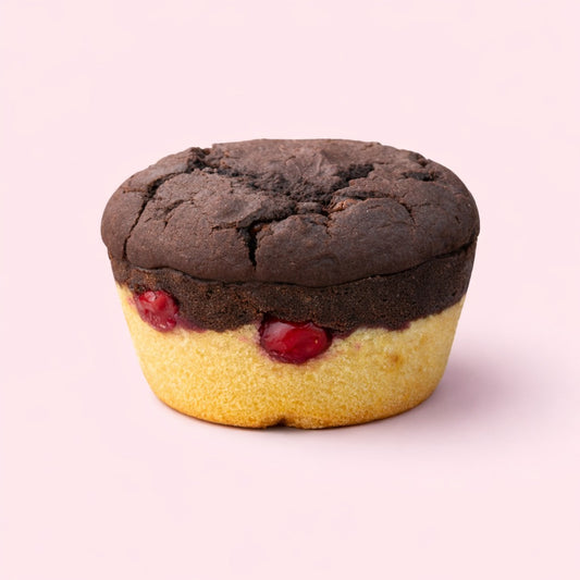 Donauwellen Protein Muffin