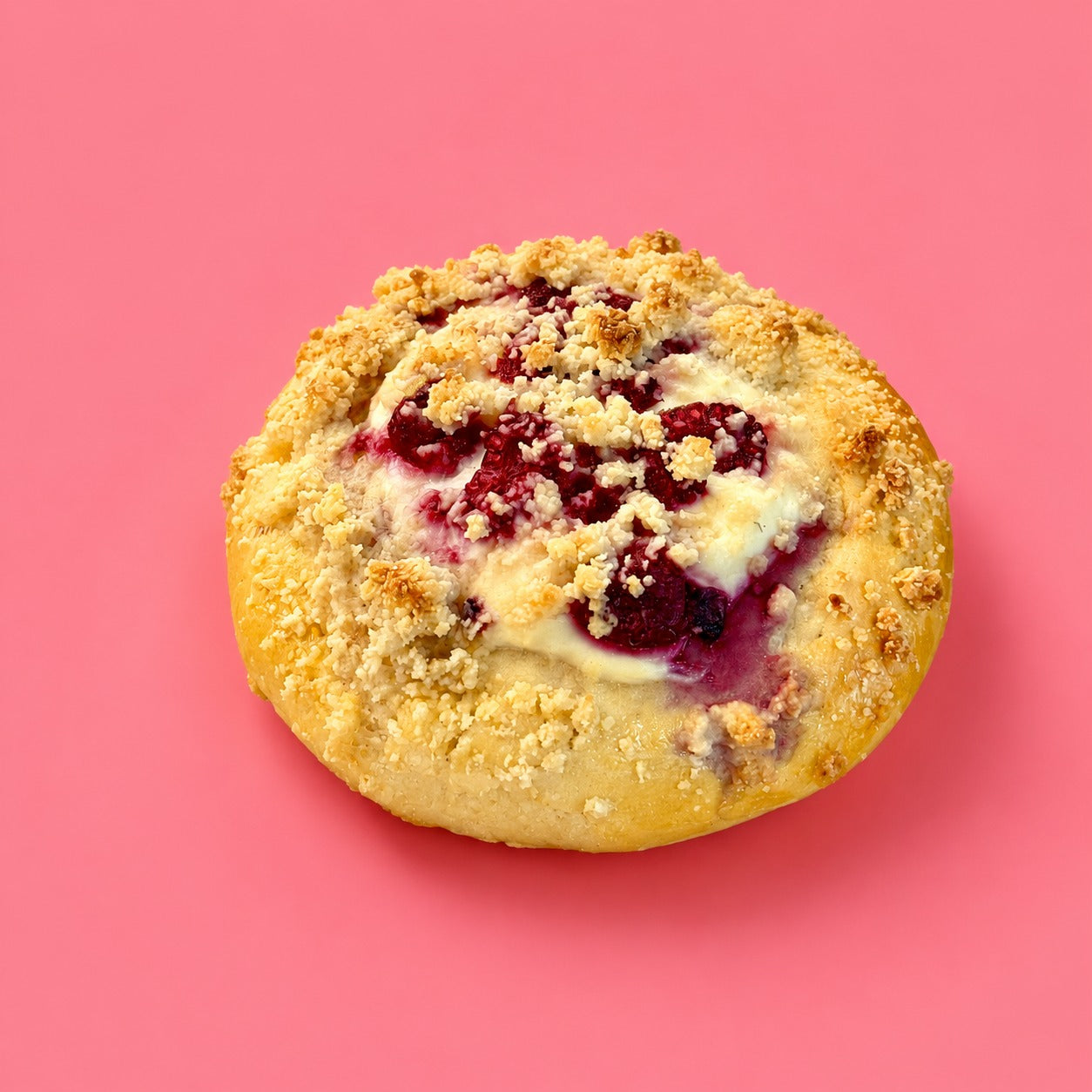 Himbeere Pudding Plunder