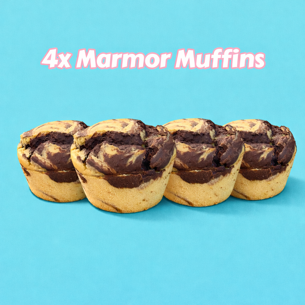 Marmor Swirl Protein Muffin