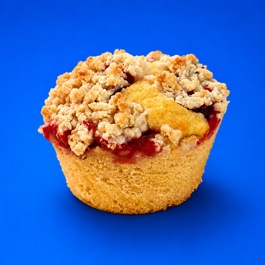 Pflaumen Quark Streusel Muffin