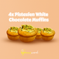 Pistazien White Chocolate Muffin – Cremig, Nussig & Proteinreich!