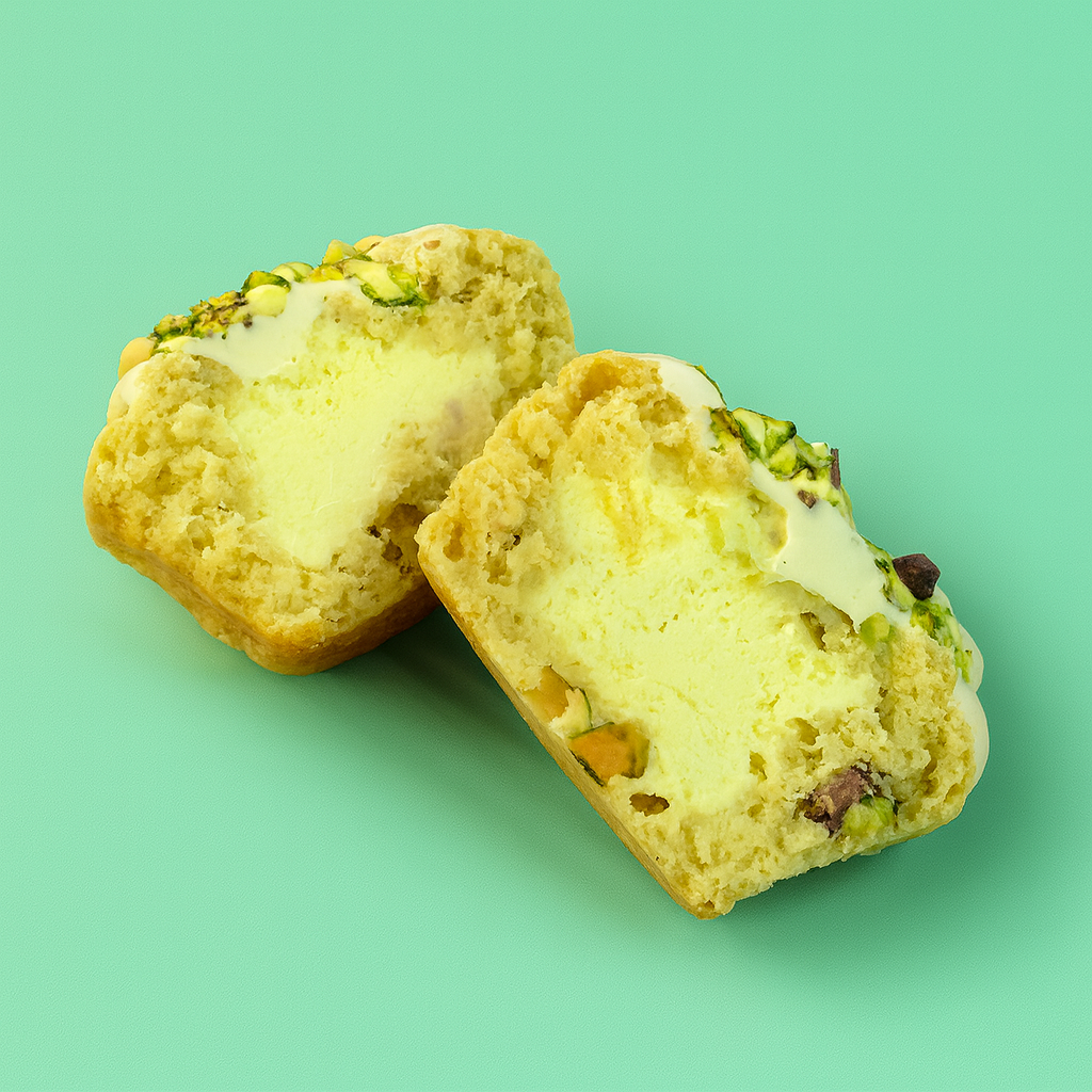 Pistazien White Chocolate Muffin – Cremig, Nussig & Proteinreich!