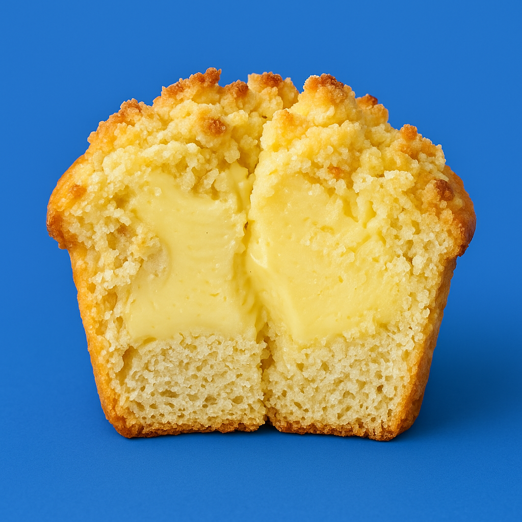 Sunny Streusel Pudding Muffin