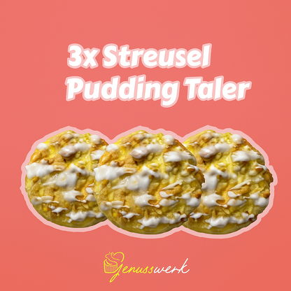 Streusel Pudding Taler – Der Soulfood Snack mit Protein-Power