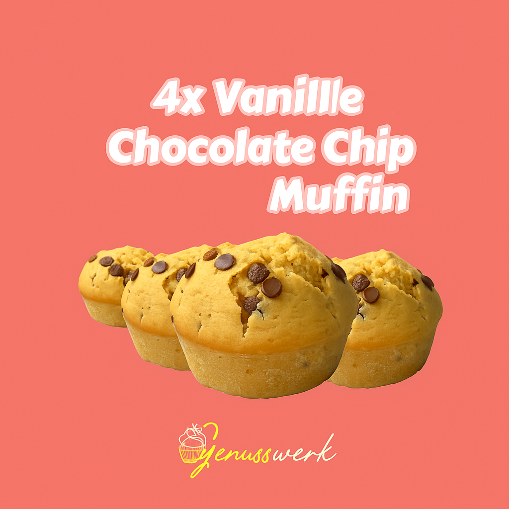 Vanille Chocolate-Chip Protein Muffin