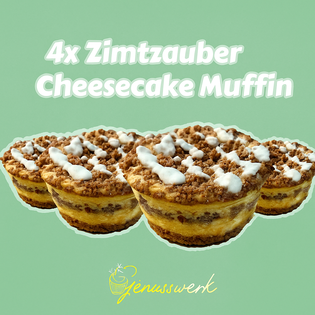Zimtzauber Cheesecake Muffin