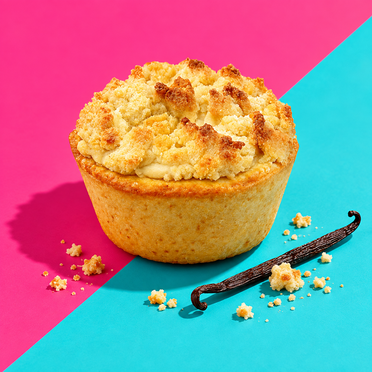 Sunny Streusel Pudding Muffin von genusswerk.ME