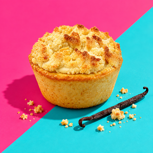 Sunny Streusel Pudding Muffin von genusswerk.ME