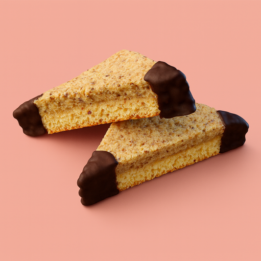 Low-Carb Nuss-Protein-Ecken - 2 Stück